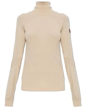 Moncler Grenoble Apres-Ski Turtleneck - Naturel