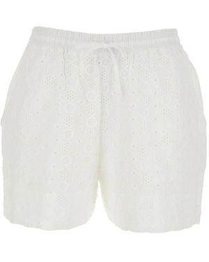 Pinko Short Shorts - White