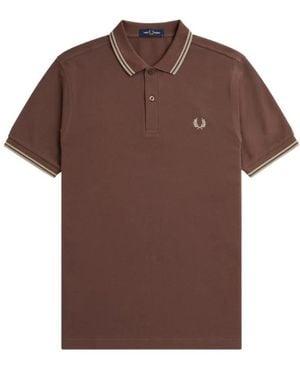 Fred Perry Polo Shirts - Marrón
