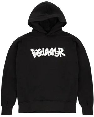 DISCLAIMER Hoodies - Black