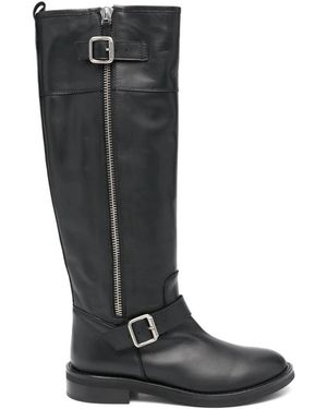 Via Roma 15 High Boots - Black