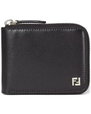 Fendi Squared Ff Wallet - Schwarz