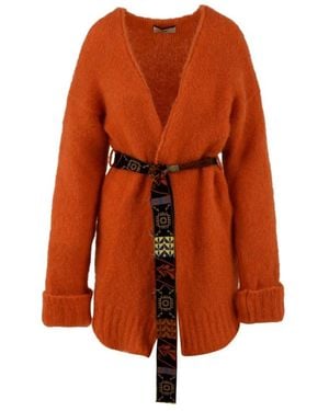 Akep Cardigan pullover - Orange