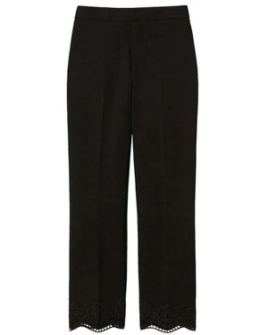 Twinset Broeken ,Zwart ,Cropped Broeken