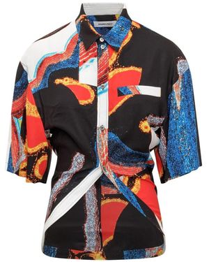 Ambush Short Sleeve Shirts - Blue