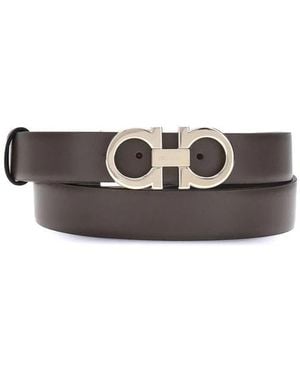 Ferragamo Gancini Wendegürtel Schnalle - Braun