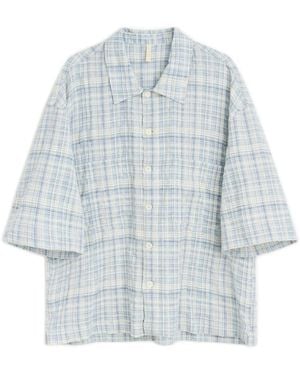 sunflower Overhemden ,Blauw ,Katoen Adam Shirt