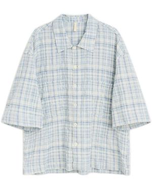 sunflower Overhemden ,Blauw ,Katoen Adam Shirt
