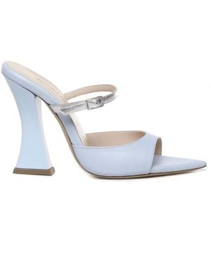 Alchimia Heeled Mules - White