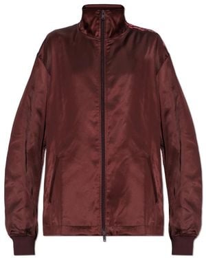 Y-3 Satin Gradient 3-Stripes Track Top - Rot