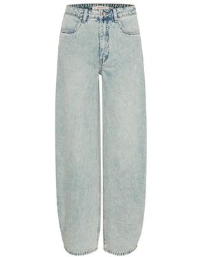 Gestuz Loose-Fit Jeans - Gris