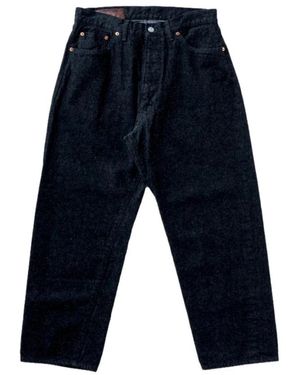 Kaptain Sunshine 5P Broek Met Rits Aan De Voorkant - Blauw