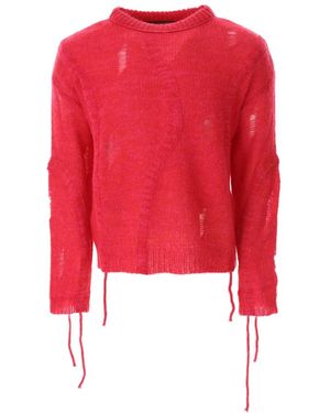 ANDERSSON BELL Round-Neck Knitwear - Rojo