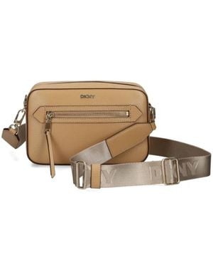 DKNY Cross Body Bags - Natural