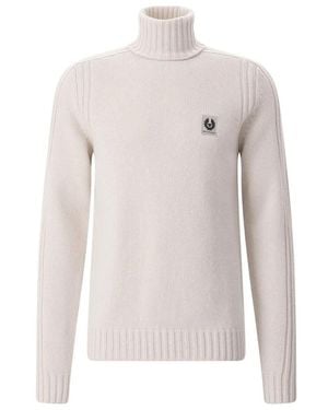 Belstaff Rollkragenpullover - Weiß
