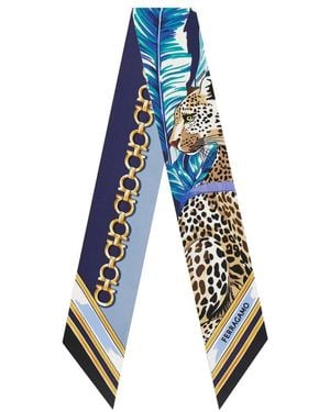 Ferragamo Silky Scarves - Azul