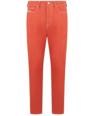 DIESEL Slim-Fit Jeans - Red