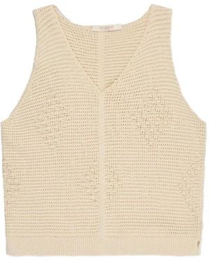 Zanone Sleeveless Tops - Neutro