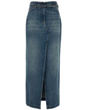 Dries Van Noten Denim Skirts - Blu