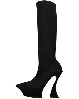 Mugler Heeled Boots - Noir