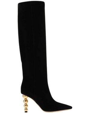 Ferragamo Nerbisbis Stiefel Mit Absatz - Schwarz