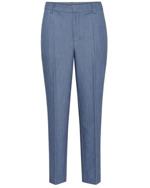 Kaffe Slim-Fit Trousers - Blue