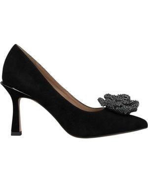 Alma En Pena. Court Shoes - Black