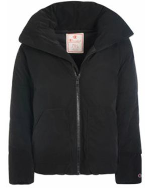 Champion Zwarte Gewatteerde Jas