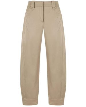 Alberta Ferretti Wide Pants - Natural
