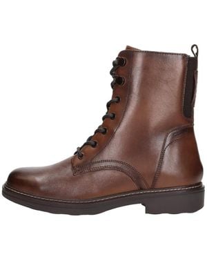 Tamaris Comfort Schnürstiefel Hoch - Braun
