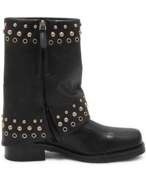 Emanuélle Vee Ankle Boots - Black