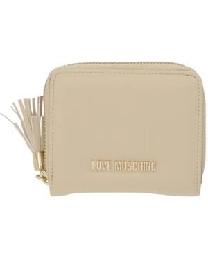 Love Moschino Wallets & Cardholders - Natural