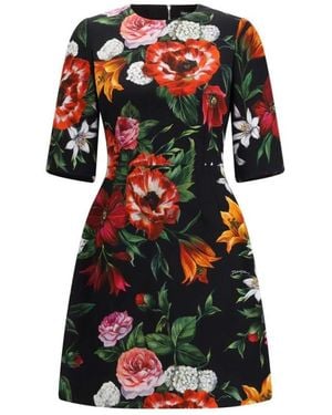 Dolce & Gabbana Short Dresses - Negro