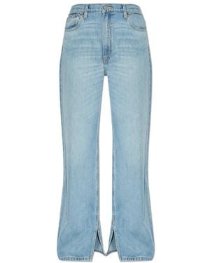 RE/DONE Wide Jeans - Blauw