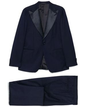 Corneliani Single Breasted Suits - Blue