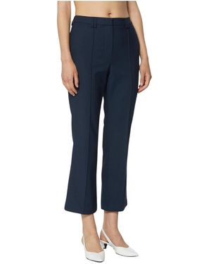 Silvian Heach Cropped Trousers - Blu