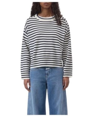 Closed Truien & Vesten ,Wit ,Cashmere Truien - Blauw