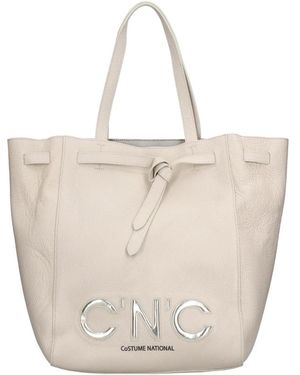 CoSTUME NATIONAL Tote Bags - Blanco