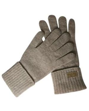 Weekend by Maxmara Zamianew Ribbed Gloves - Naturel