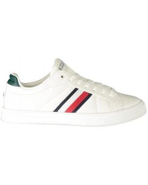 Tommy Hilfiger Icon Court Leder-Sneaker - Weiß