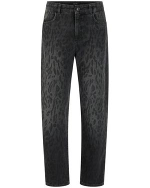Marc Cain Loose-Fit Jeans - Gris