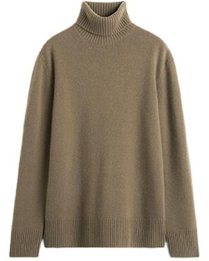 TOTEME Kaschmir Rollkragenpullover - Grün