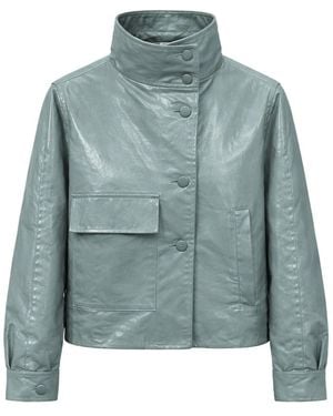 DUNO Leather Jackets - Blue
