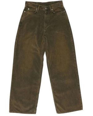 Acne Studios Olijfgroene Broek Fn Ux