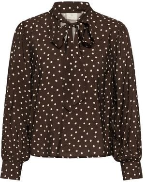 Kaffe Blouses & Shirts - Marrone