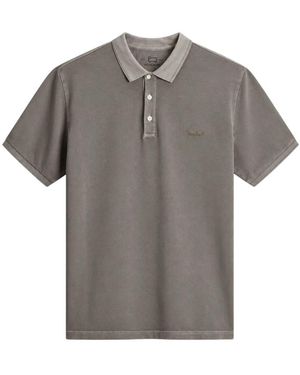 Woolrich Tops ,Grijs ,Katoen Mackinack Polo