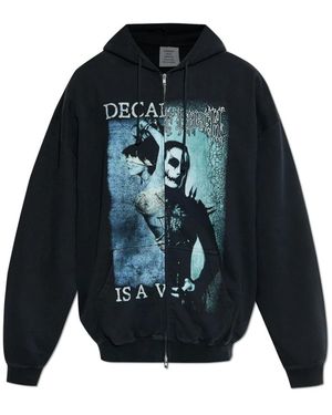 Vetements Hoodies - Blue