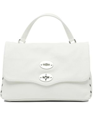 Zanellato Witte Leren Handtas Voor Vrouwen