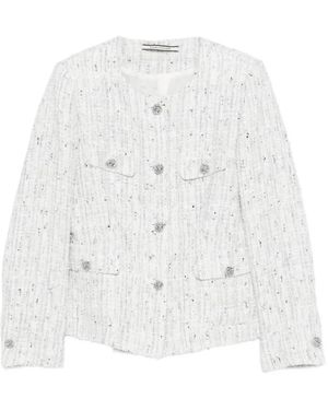 Tagliatore Tweed Jackets - White