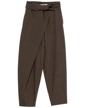 Rohe Tapered Trousers - Brown